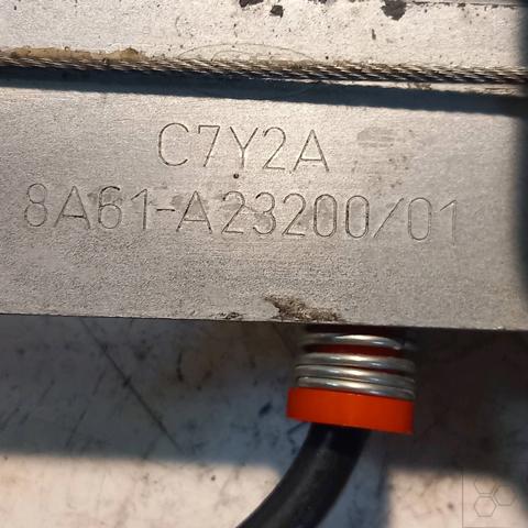 Mechanizm podnoszenia szyby drzwi tylnych lewych 1579840 FORD