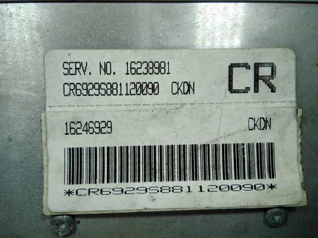 Sterownik silnika 16238981CR GM