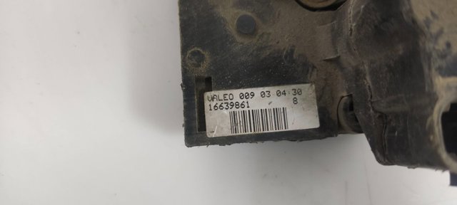 Zamek drzwi przednich lewych 16639861 OPEL