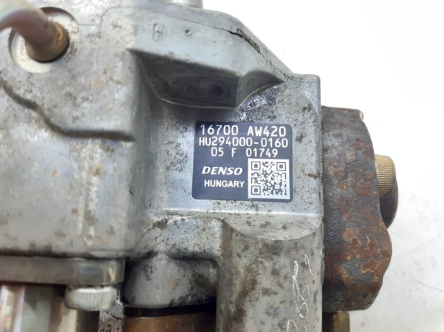Pompa wtryskowa wysokiego ciśnienia 16700AW420 NISSAN