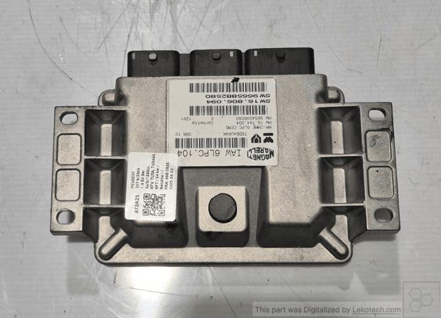 Sterownik silnika Peugeot 207 WA, WC