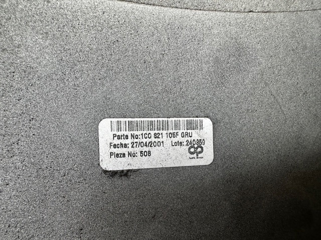 Błotnik przedni lewy Volkswagen Beetle 9C1, 1C1, 9G1