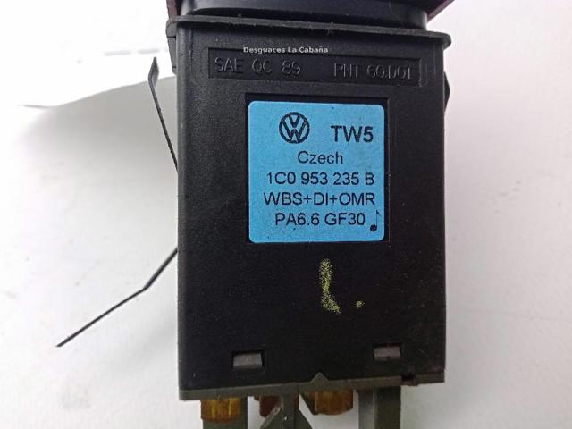 Przycisk włączania światła awaryjnego Volkswagen Beetle 9C1, 1C1, 9G1