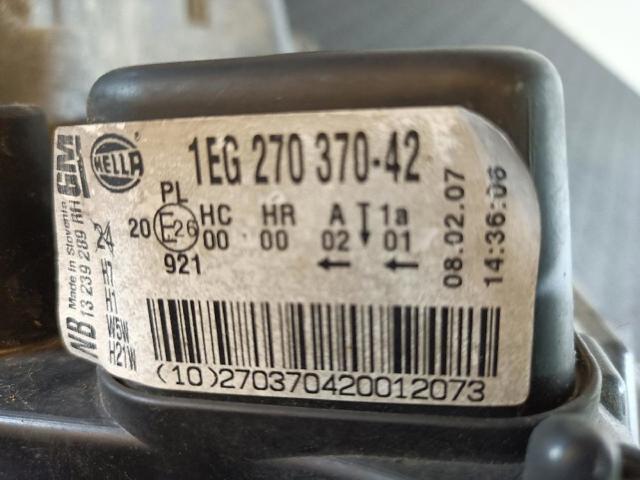Reflektor prawy 1EG27037042 OPEL