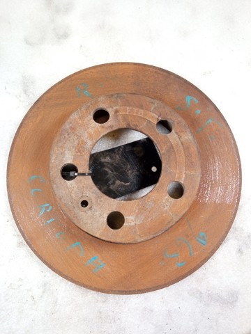 Tarcza hamulcowa tylna 1J0615601P VAG