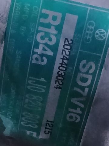 Sprężarka klimatyzacji 1J0820803F VAG