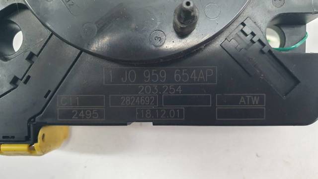 Pierścień kontaktowy AIRBAG, taśma kierownicy  1J0959654AP VAG