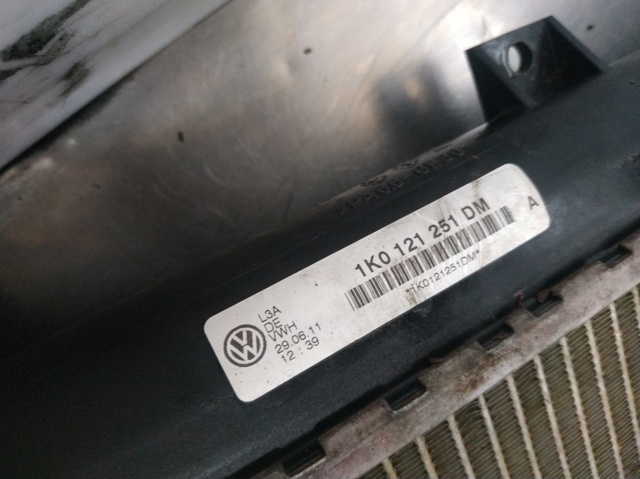Chłodnica silnika 1K0121251DM VAG