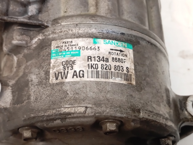 Sprężarka klimatyzacji 1K0820803S VAG