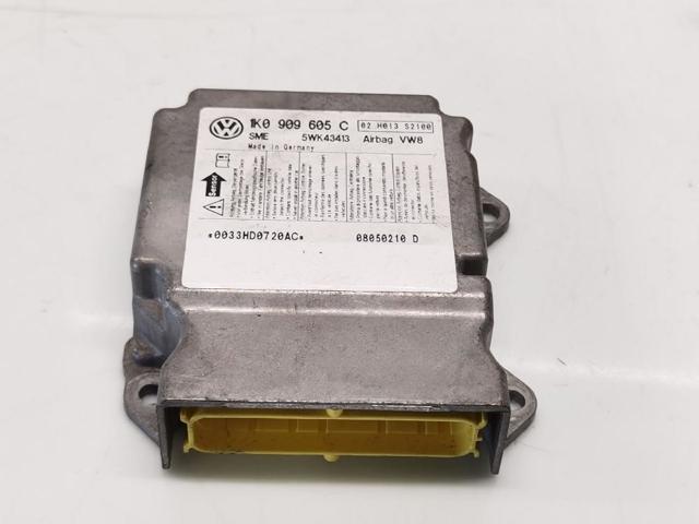 Sterownik poduszki bezpieczeństwa 1K0909605C VAG