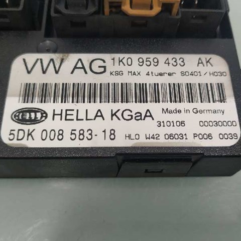 Blok komfortu 1K0959433AK VAG