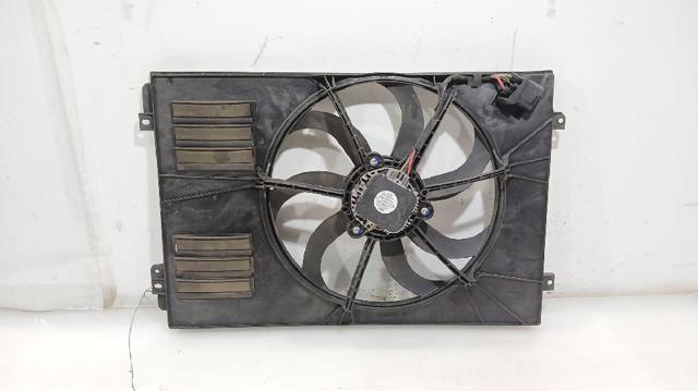 Wentylator elektryczny układu chłodzenia, kompletny (silnik+wirnik) lewy 1K0959455FB VAG