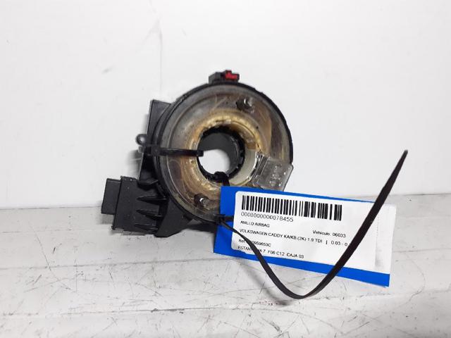 Pierścień kontaktowy AIRBAG, taśma kierownicy  1K0959653C VAG