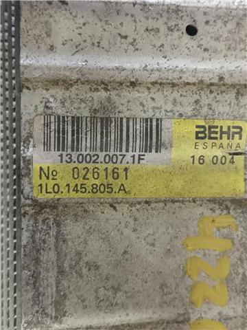 Chłodnica intercoolera Seat Toledo 1 1L