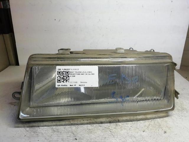 Reflektor lewy Seat Toledo 1 1L