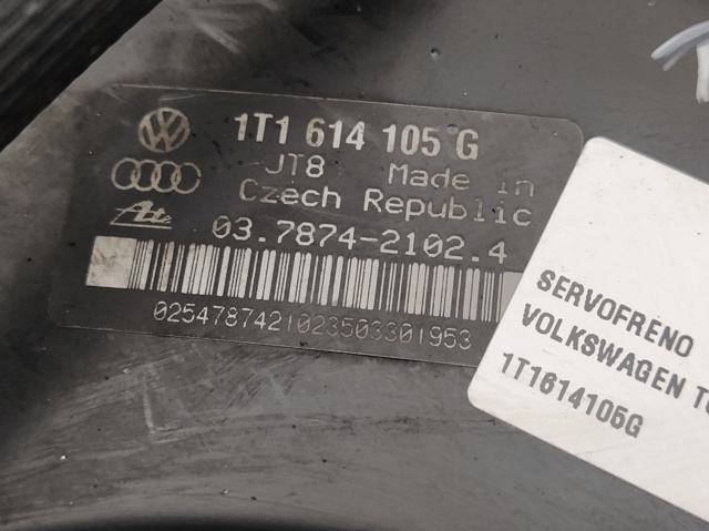 Wzmacniacz próżniowy hamulców 1T1614105G VAG