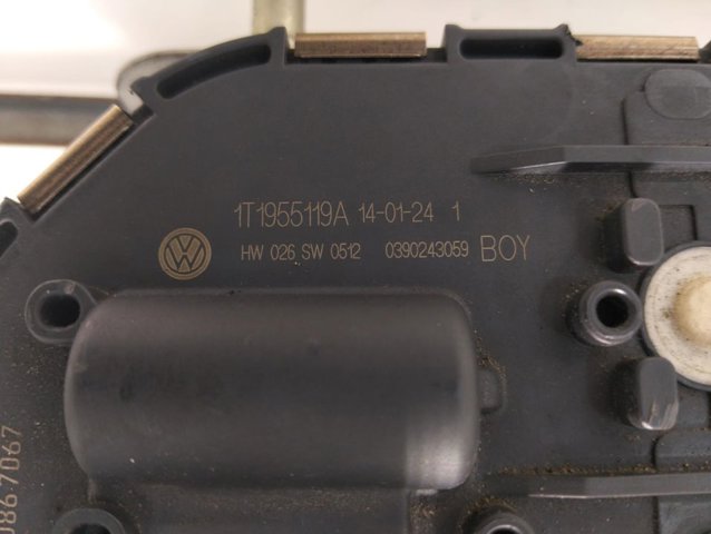 Silniczek wycieraczki szyby przedniej Volkswagen Touran 1 1T1, 1T2