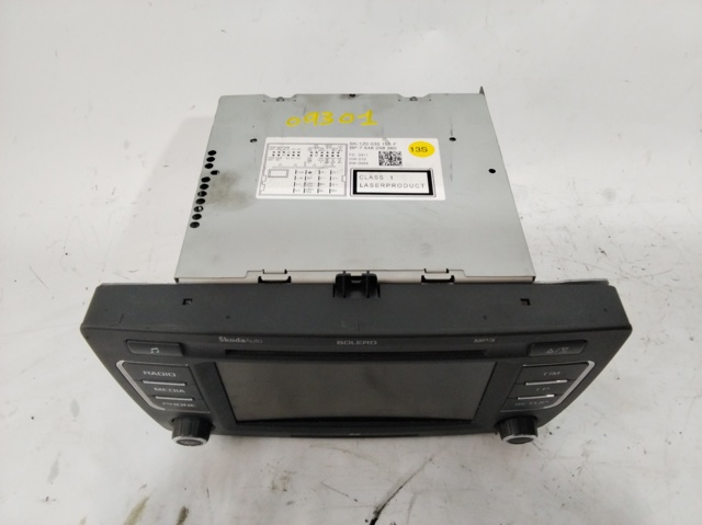 Radioodtwarzacz (radio AM/FM) 1Z0035156F VAG