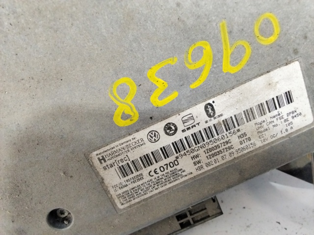 Blok sterujący Bluetooth 1Z0035729C VAG