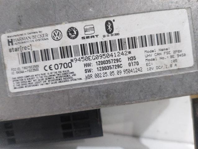 Blok sterujący Bluetooth 1Z0035729C VAG