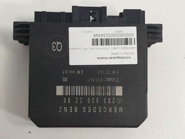 Blok komfortu 2038202285 MERCEDES