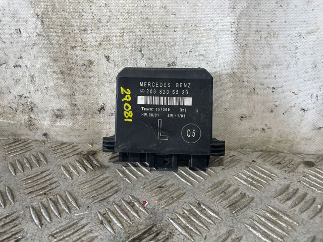 Blok komfortu tylnych drzwi 2038206526 MERCEDES