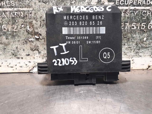 Blok komfortu tylnych drzwi 2038206526 MERCEDES