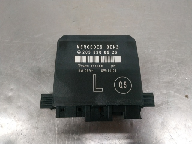Blok komfortu tylnych drzwi 2038206526 MERCEDES