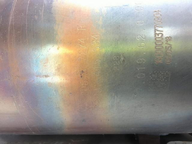 Filtr cząstek stałych układu wydechowego Renault Megane 4 K9A, K9M, K9N