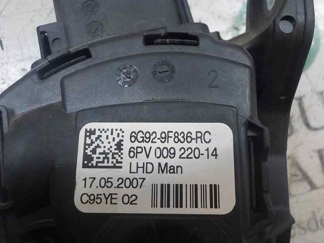 Pedał przyspieszenia (gazu) 2103911 FORD
