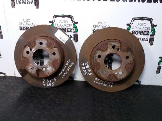 Tarcza hamulcowa tylna 2104230412 MERCEDES