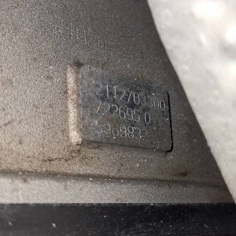 Automatyczna skrzynia biegów, kompletna 2112703300 MERCEDES