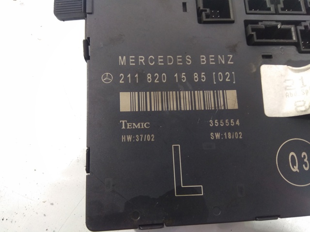Blok komfortu 2118201585 MERCEDES