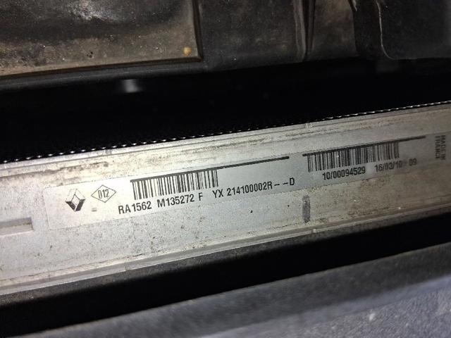 Chłodnica silnika 214105150R RENAULT