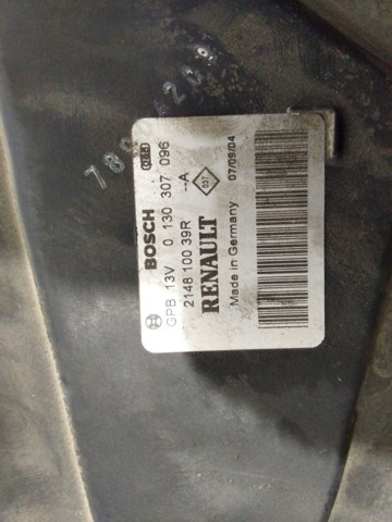 Wentylator elektryczny układu chłodzenia kompletny (silnik+wirnik) 214810039R RENAULT