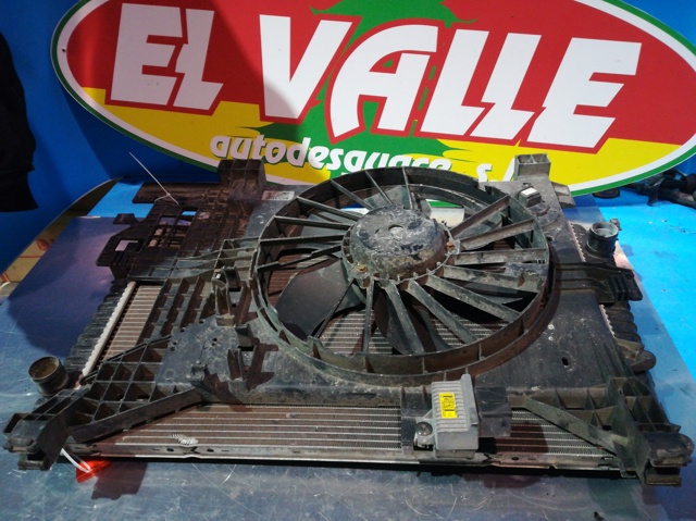 Dyfuzor chłodnicy, w komplecie z silnikiem i wirnikiem 214819914R RENAULT