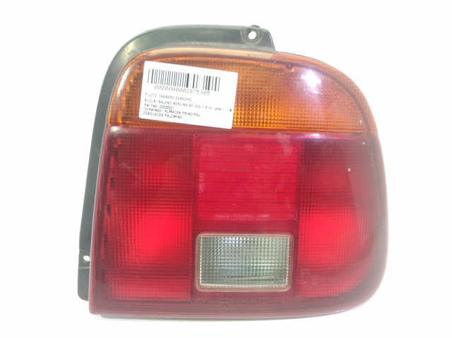 Lampa tylna Suzuki Baleno