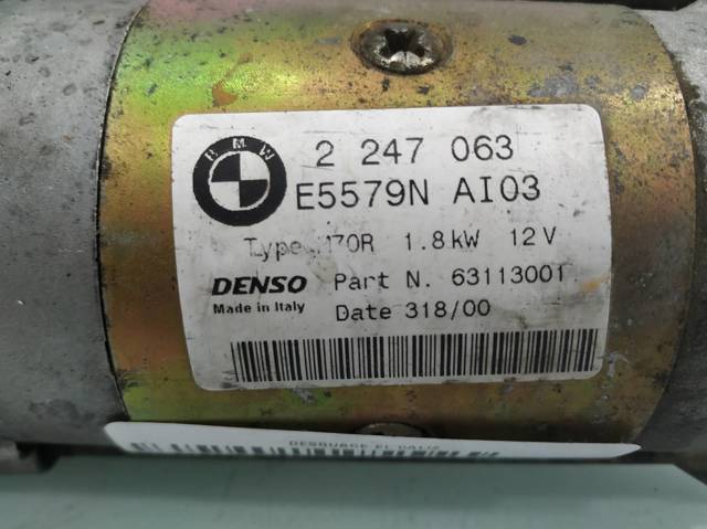 Rozrusznik 2247063 BMW