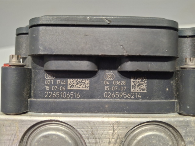 Sterownik ABS  hydrauliczny 2265106516 PEUGEOT