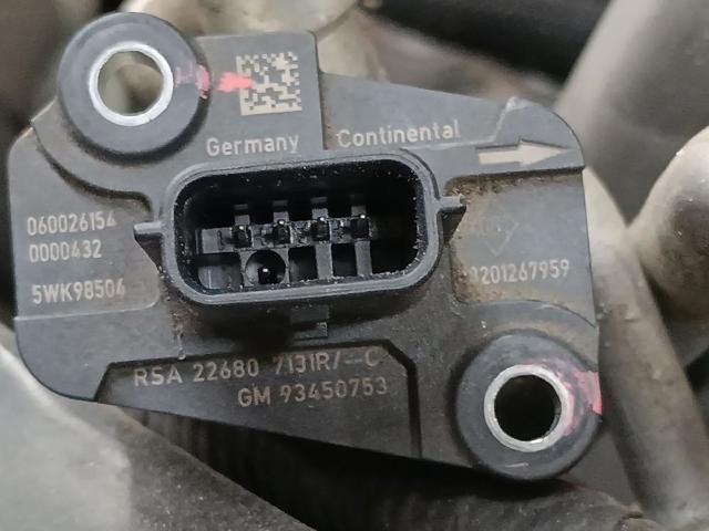 Czujnik przepływu powietrza, przepływomierz powietrza M.A.F. 226807131R RENAULT