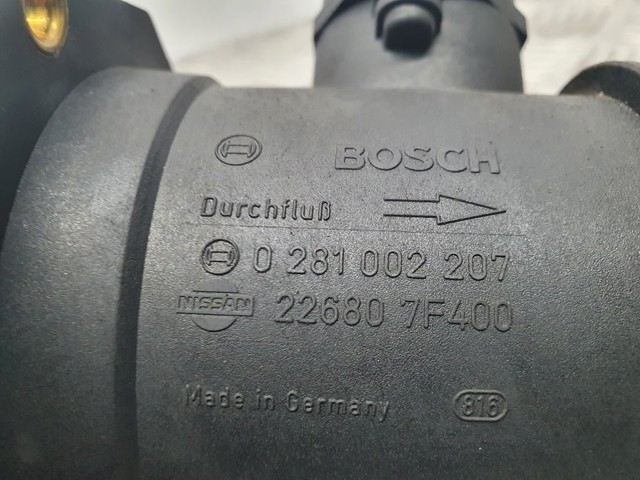 Czujnik przepływu powietrza, przepływomierz powietrza M.A.F. 226807F400 NISSAN