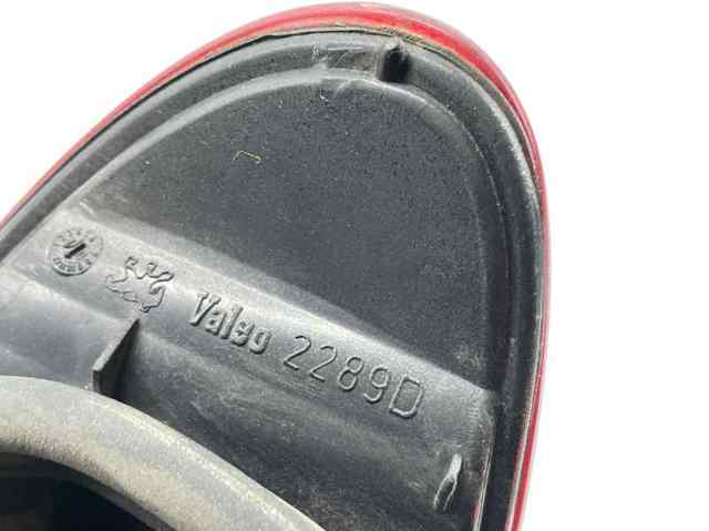Lampa zespolona tylna lewa 2289D PEUGEOT
