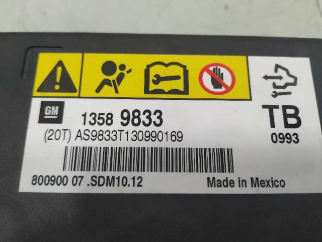 Sterownik poduszki bezpieczeństwa 22922716 OPEL