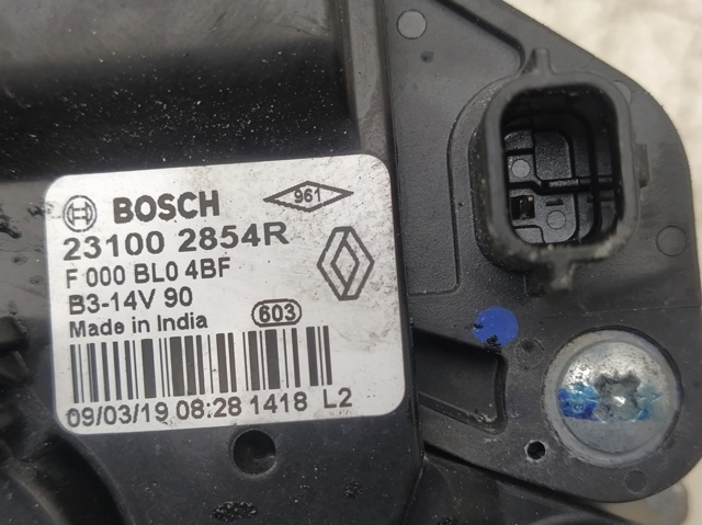 Alternator 231002854R RENAULT