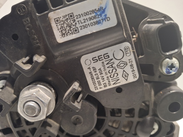 Alternator 231002854R RENAULT