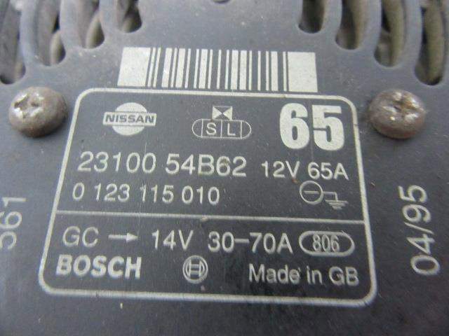 Alternator 2310054B62 NISSAN