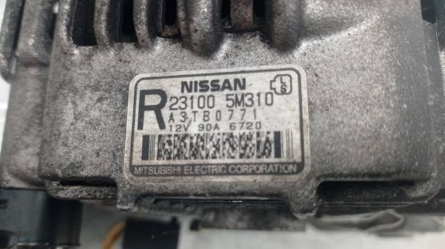Alternator 231005M310 NISSAN