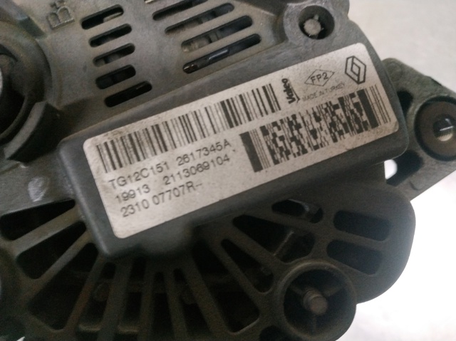 Alternator 231007707R RENAULT