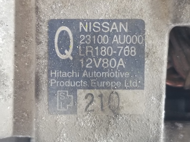 23100AU000 Nissan/Infiniti