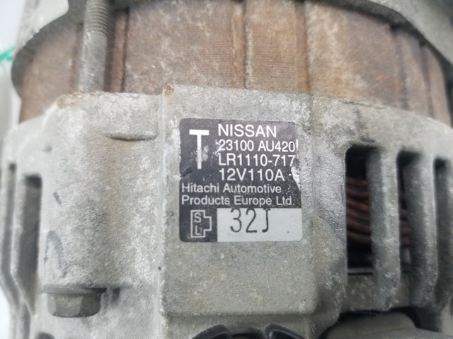 Alternator 23100AU420 NISSAN
